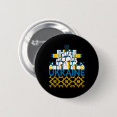Ik hou van Oekraïne Ronde Button 5,7 Cm (Voorkant /achterkant)