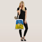 Ik hou van Oekraïne Tote Bag (Op model)