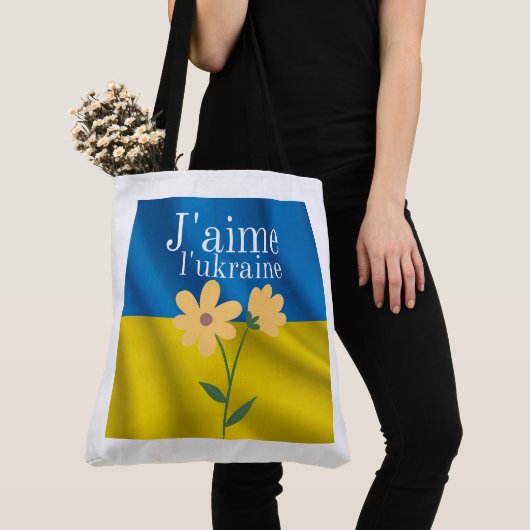 Ik hou van Oekraïne Tote Bag (Dichtbij)