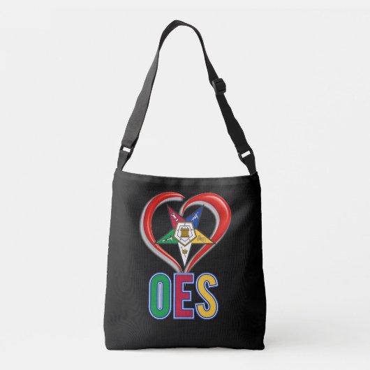 Ik hou van OES Crossbody Tas (Achterkant)
