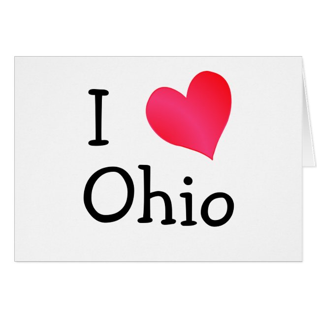 Ik hou van Ohio (Voorkant Horizontaal)