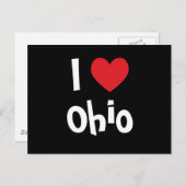 Ik hou van Ohio Briefkaart (Voorkant / Achterkant)