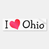 Ik hou van Ohio Bumpersticker (Voorkant)