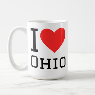 Ik hou van Ohio Koffiemok