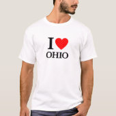Ik hou van Ohio T-shirt (Voorkant)