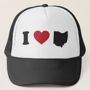 Ik hou van Ohio Trucker Pet