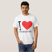 Ik hou van Oktoberfest T-shirt (Voorkant volledig)
