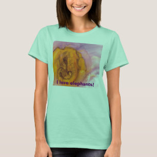 Ik hou van olifanten! t-shirt