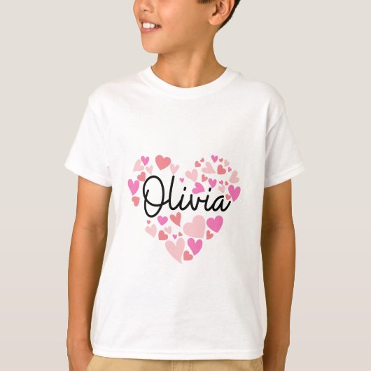 Ik hou van Olivia T-shirt (Voorkant)