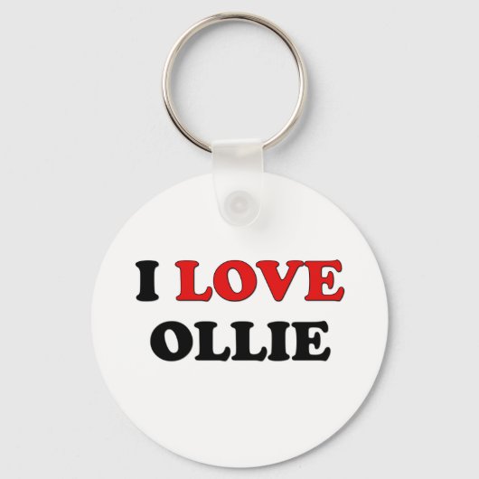 Ik hou van Ollie Sleutelhanger (Voorkant)