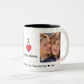 Ik hou van oma 2 Foto  Mok (Voorkant rechts)