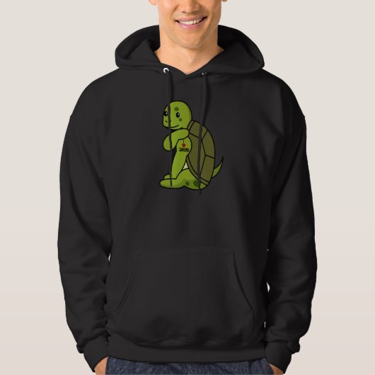 Ik hou van oma Tattoo schildpad grootmoeder huisdi Hoodie (Voorkant)