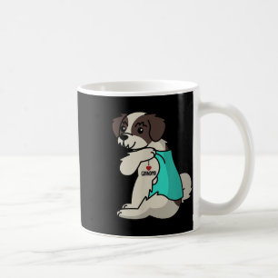 Ik hou van oma Tattoo Shih Tzu Grootmoeder Hond Koffiemok