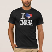 Ik hou van Omaha T-shirt (Voorkant)