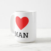 Ik hou van Oman Koffiemok (Voorkant links)