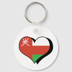 Ik hou van Oman Sleutelhanger