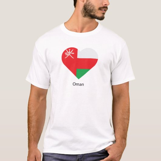 Ik hou van Oman T-shirt (Voorkant)