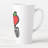 Ik hou van Onderwijzen Latte Mok (Rechts)