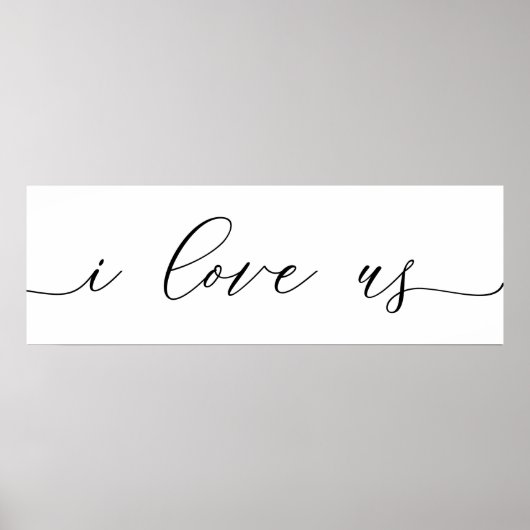 Ik hou van ons afdrukken poster (Voorkant)