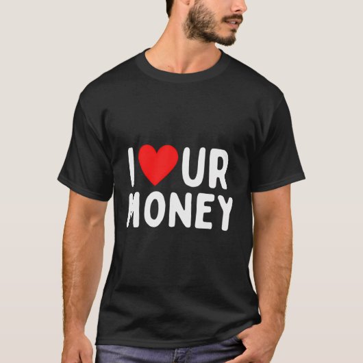 Ik hou van ons geld t-shirt (Voorkant)