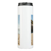 Ik hou van ons Script Photo Gold en White Thermosbeker (Achterkant)