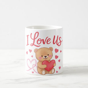 Ik Hou Van Ons Teddydrankenbeker Koffiemok