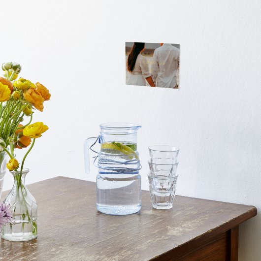 ik hou van ons | TEKST GOLD HEART-foto Folie Afdrukken (Laag (Keuken))