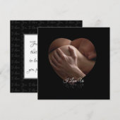 Ik hou van ons Wenskaart (Voorkant / Achterkant)