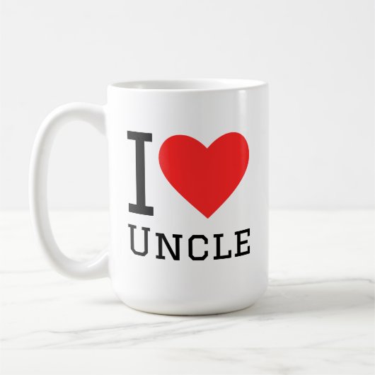 Ik hou van oom koffiemok (Links)
