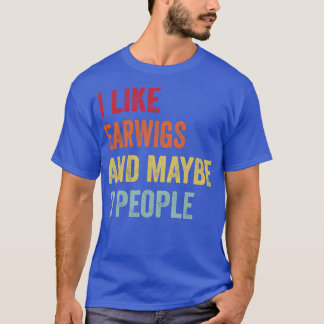 Ik hou van oorpruiken misschien 3 mensen t-shirt