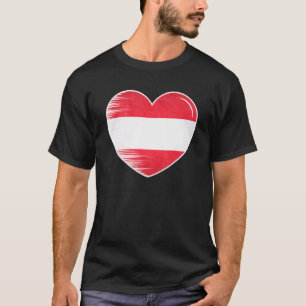 Ik hou van Oostenrijk Mijn thuisland Mijn land Har T-shirt