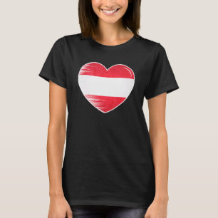 Ik hou van Oostenrijk Mijn thuisland Mijn land Har T-shirt