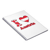 Ik hou van Oostenrijk Notitieboek (Rechterzijde)