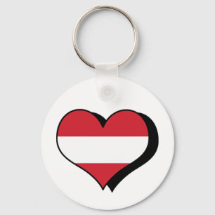 Ik hou van Oostenrijk Sleutelhanger