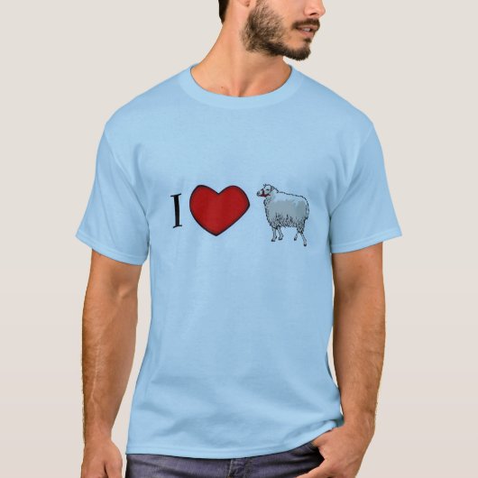 Ik hou van oowe t-shirt (Voorkant)