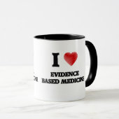 Ik hou van op bewijs gebaseerde GENEESMIDDELEN Mok (Voorkant rechts)