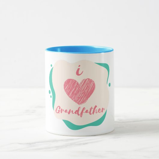 Ik hou van opa mok (Midden)