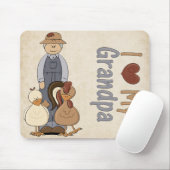 Ik hou van opa Mousepad Muismat (Met muis)