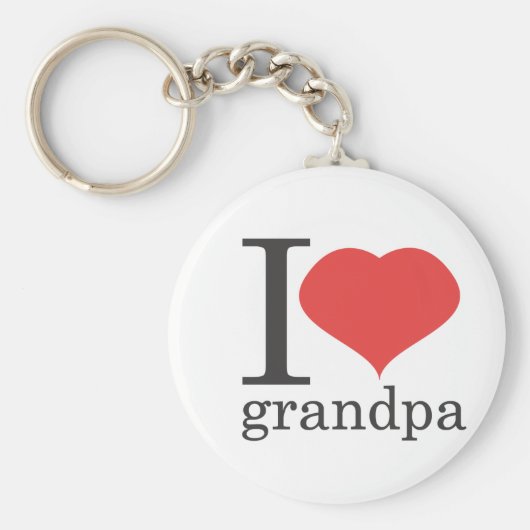 ik hou van opa sleutelhanger (Voorkant)