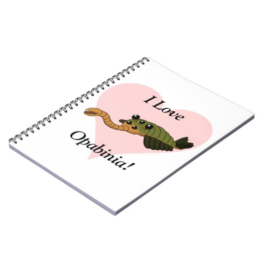 Ik hou van Opabinia! Notitieboek (Linkerzijde)