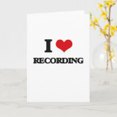 Ik hou van opnemen kaart (Gele Bloem)