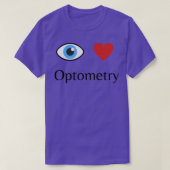 Ik hou van Optometrie 5 T-shirt (Design voorkant)