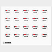 Ik hou van Oracle Sticker (Vel)