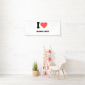 Ik hou van ORANJE JUICE Spandoek (Insitu)