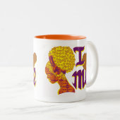 Ik hou van Oranje koffie Mok (Voorkant rechts)