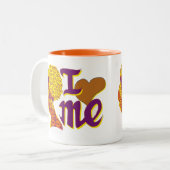 Ik hou van Oranje koffie Mok (Voorkant links)
