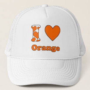 Ik hou van Oranje Trucker Pet