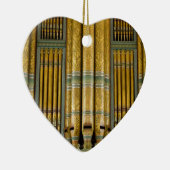 Ik hou van oranjeornament - Birmingham Keramisch Ornament (Rechts)