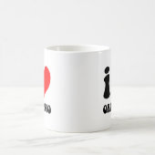 ik hou van oregano koffiemok (Center)