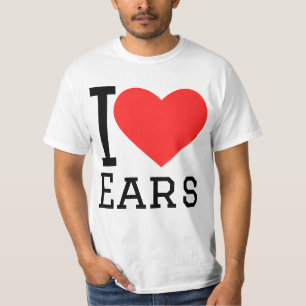 Ik hou van oren t-shirt